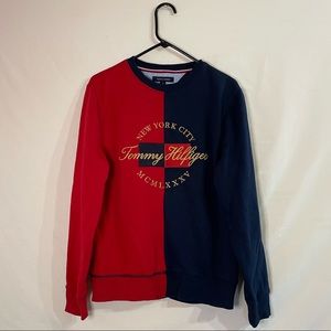 LIKE NEW Tommy Split Crewneck